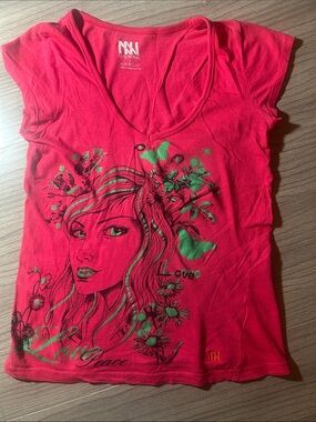 Pure cotton tee, Sz S
